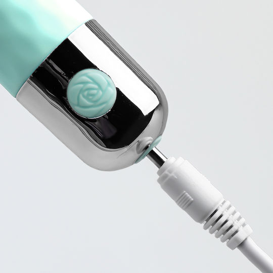 3.8" Green 10-speed Usb Silicone Vibrator