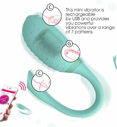 Fugu Ασύρματος Δονητής Application Magic Motion App Controlled Vibrator