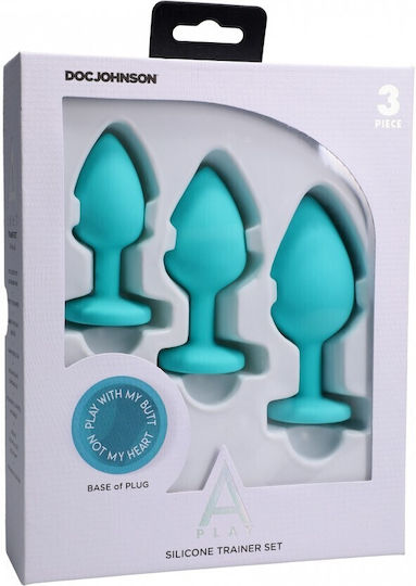 Πρωκτικές Σφήνες Σιλικόνης Σετ Trainer Set 3 Τμχ