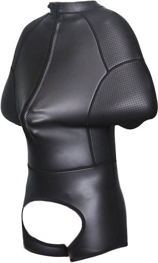 Black Neoprene Full Camisole Outfit