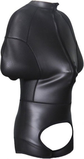Black Neoprene Full Camisole Outfit