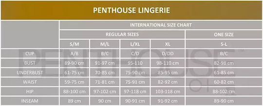Penthouse Babydoll Bedtime Story Negru