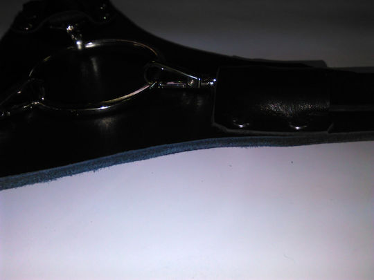 Strap On Belt Thick Leather