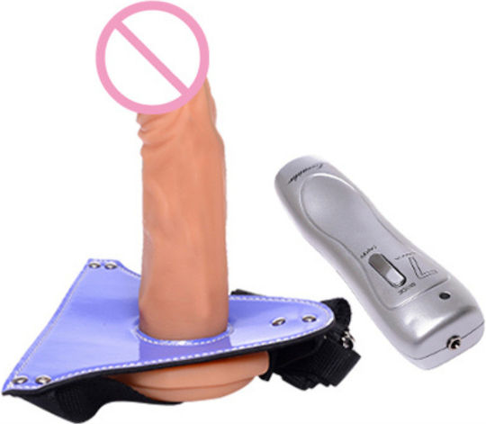 Hollow Cannon Dildo Wearable Erotic Aid Vibrator