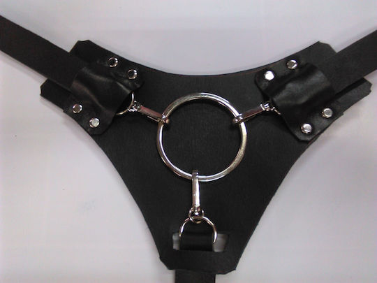 Strap On Belt Thick Leather