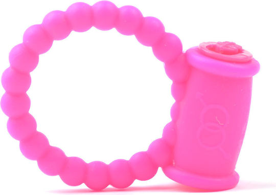 Perlen Rosa Farbe Silikon Vibrations Penisring