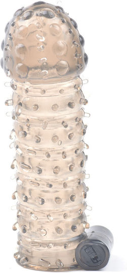 Black Color Vibrating Penis Sleeve Iii