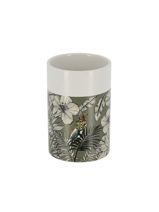 Cup Holder Ceramic White