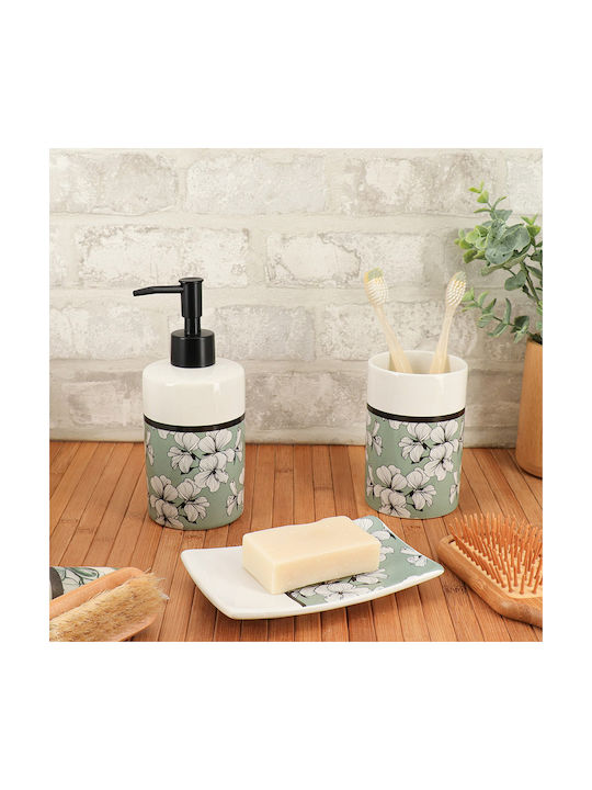 Dispenser Ceramică Verde 320ml