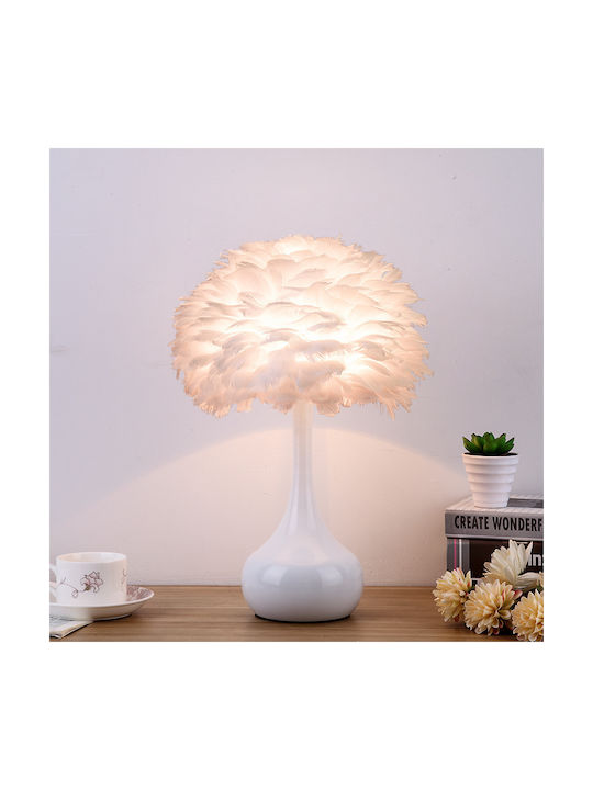 Lustră Decorativă cu Soclu pentru Bec E27 Auriu