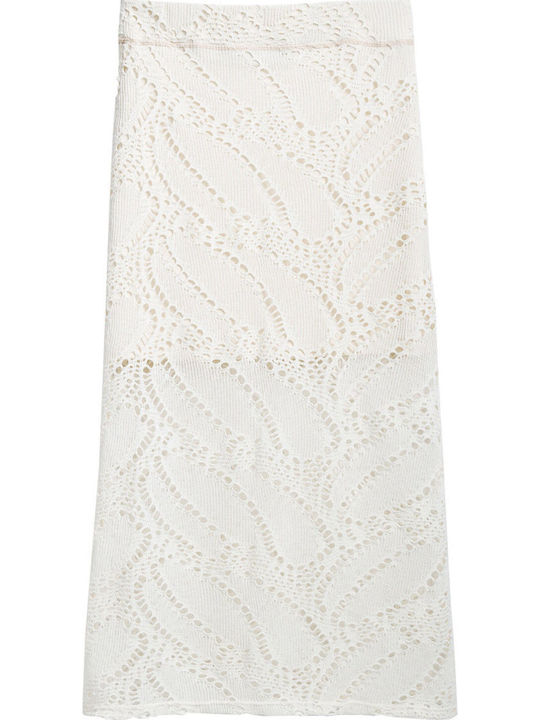 Woolf Skirt White