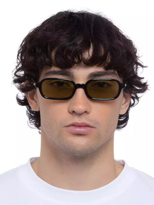Le Specs Ochelari de soare Μαύρα cu Cadru & Negru Lentilă