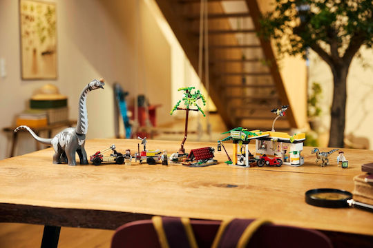 LEGO Jurassic World Raptor & Titanosaurus Tracking Mission за 7+ Години 582 Бройки