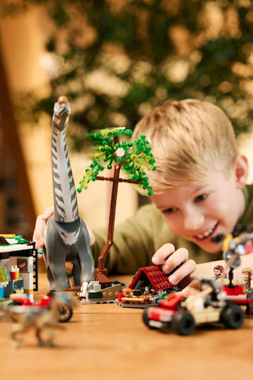 LEGO Jurassic World Raptor & Titanosaurus Tracking Mission за 7+ Години 582 Бройки