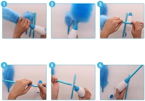 Foxmag24 Electric Brush Set Dust Cleaning Accessories