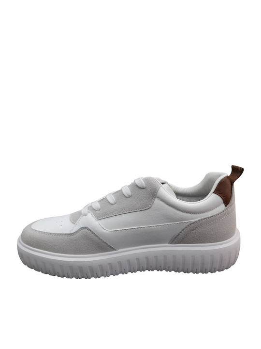 Herren Sneakers White / Brown