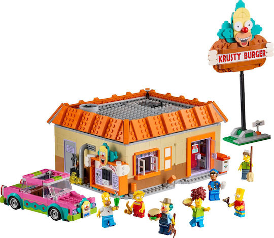 LEGO Icons The Simpons Krusty Burger За 18+ Години 1635 Бройки