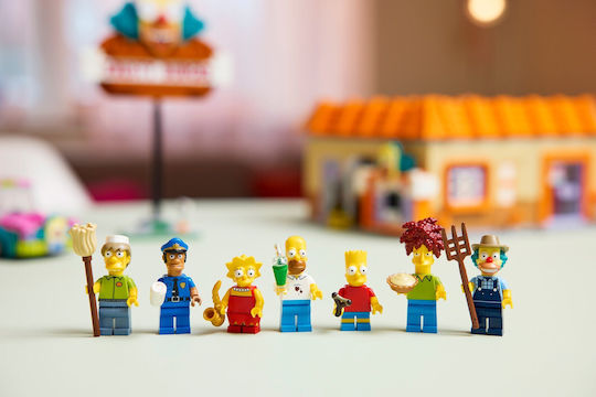 LEGO Icons The Simpons Krusty Burger За 18+ Години 1635 Бройки