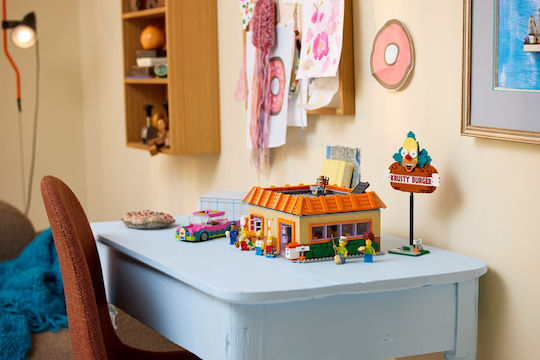 LEGO Icons The Simpons Krusty Burger За 18+ Години 1635 Бройки