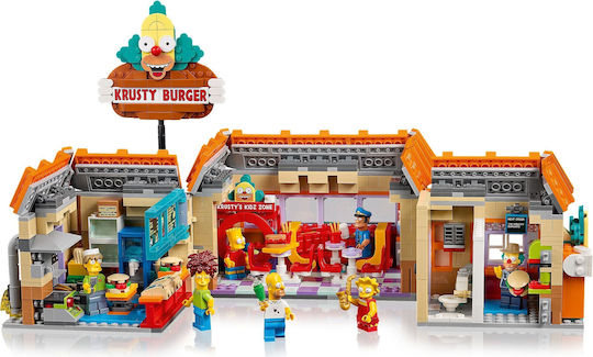 LEGO Icons The Simpons Krusty Burger За 18+ Години 1635 Бройки
