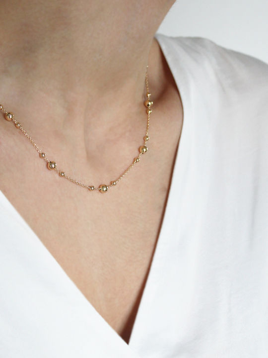 Colier Aur 14k Bead It Shine 4604