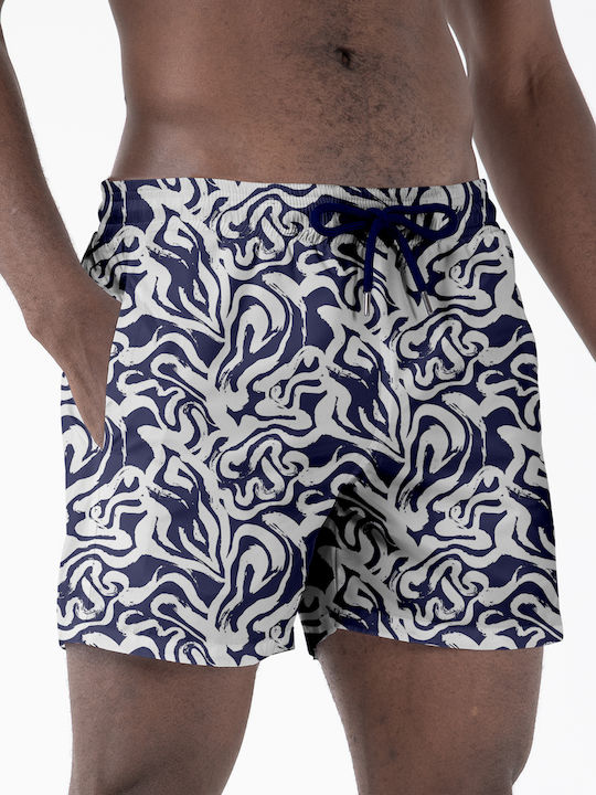 Costume de baie bărbați Pantaloni scurți Albastru marin