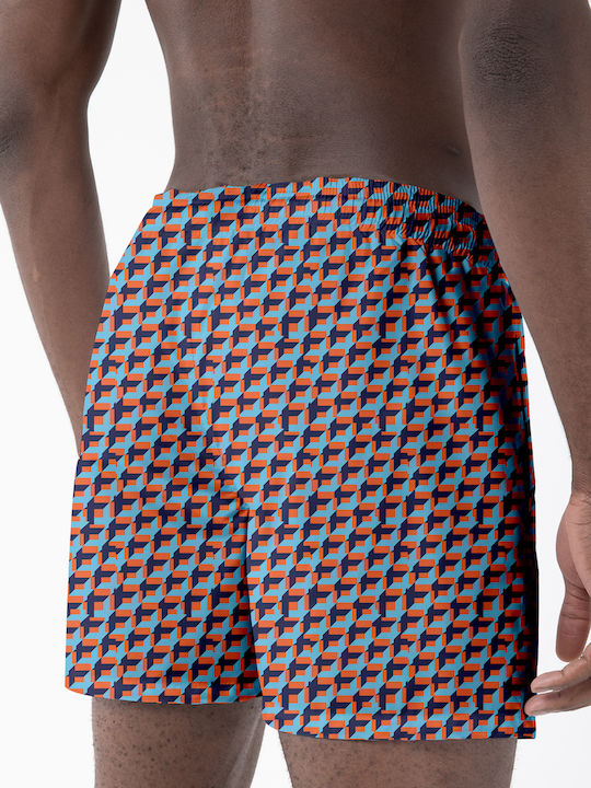 Costume De Baie Bărbați Pantaloni Scurți Multicolori