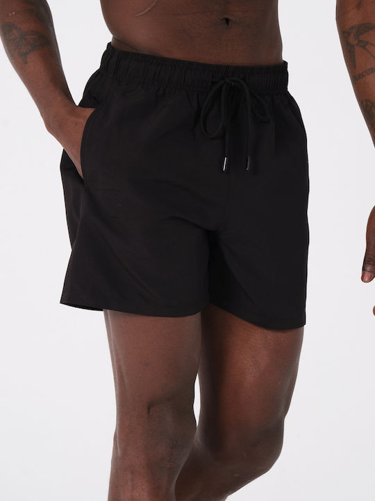 Costume de Baie Bărbați Pantaloni Scurți Negru