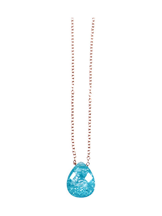 Colier Argintat Placat cu Aur Zircon Sstp1