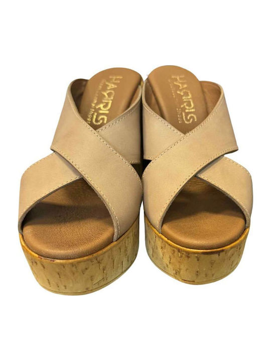 Leather Sandals Pink