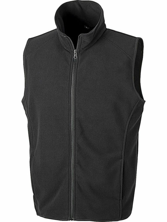 Ärmellos Jacke Schwarz