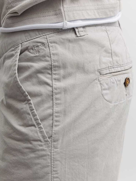 Ανδρική Βερμούδα Chino Light Grey