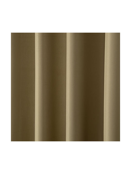 Beauty Home Green Curtain with Grommets 140x270cm