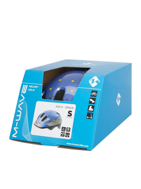M-Wave Kids Bike Helmet for City Blue