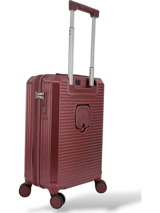 Forecast Hard Burgundy Suitcases With 4 Wheels Set Of 2 Pieces