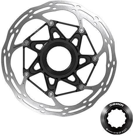 Δισκος Sram Centerline 2 Piece Centerlock 160mm Black Rounded Includes Lockring