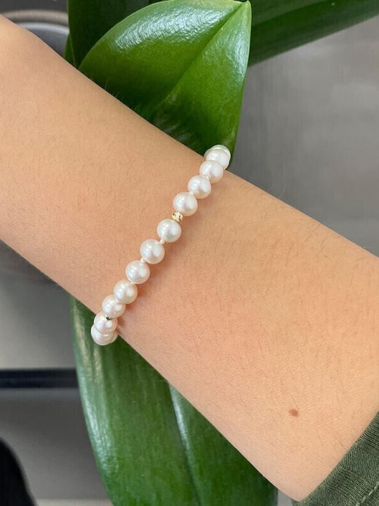 Βραχιόλι Μαργαριτάρια Fresh Water Pearl 6 0-6 5mm Κ14 110857 Pearls Βραχιόλι Μαργαριτάρια Fresh Water Pearl 6 0-6 5mm Κ14 110857 Pearls