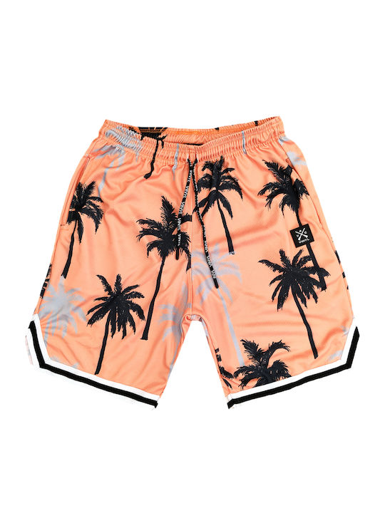 Tropical Мъжка Бермуда Оранжева