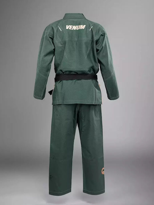 Venum Elite Men's Brazilian Jiu Jitsu Uniform Green