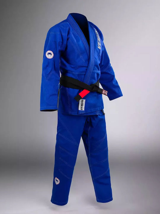 Venum Elite Men's Brazilian Jiu Jitsu Uniform Blue