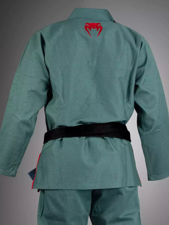 Venum Contender Men's Brazilian Jiu Jitsu Uniform Green