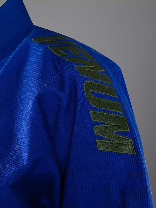 Venum Contender Evo 2.0 Men's Brazilian Jiu Jitsu Uniform Blue