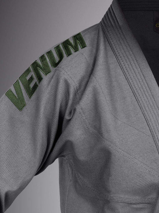 Venum Contender Evo Men's Brazilian Jiu Jitsu Uniform Gray