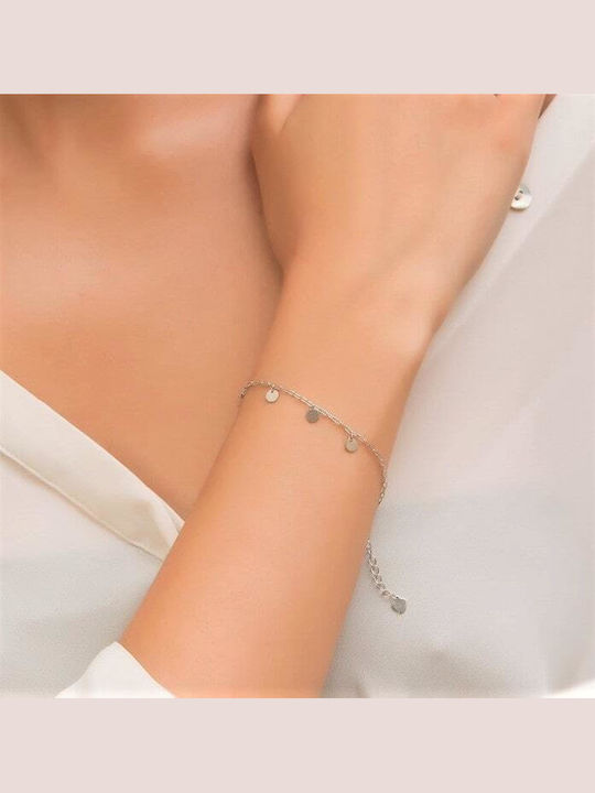 Women's Silver Bracelet 925 Circles Br21200219