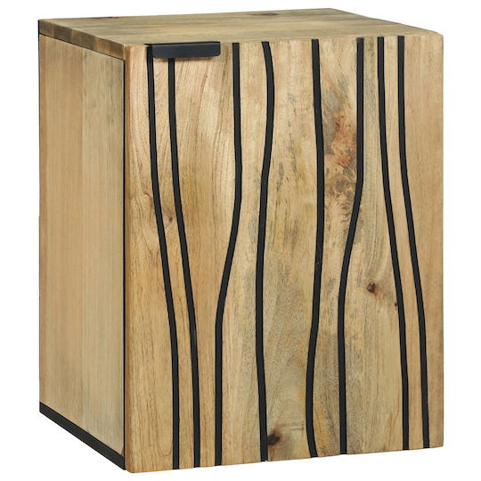 vidaXL Ντουλάπι Μπάνιου 38x33.5x48cm Καφέ