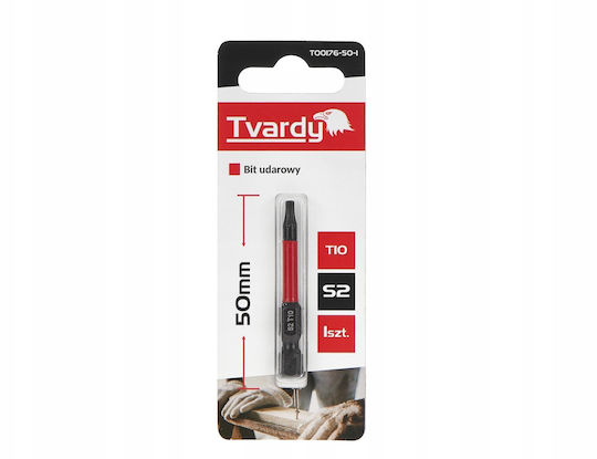 T10 Impact Bit 50mm S2 1 10 50 500