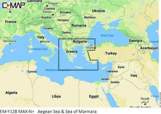 C-Map MAX-N+ Χάρτης Ελλάδος M-EM-Y204MS