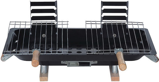 Uncle George Portable Charcoal Grill 43cmx25cm