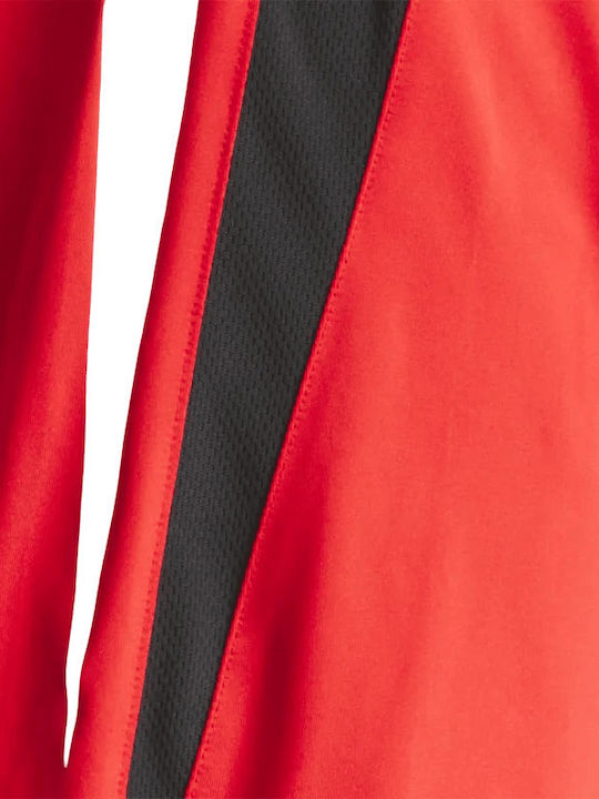 Men's Athletic Shorts Vector Red