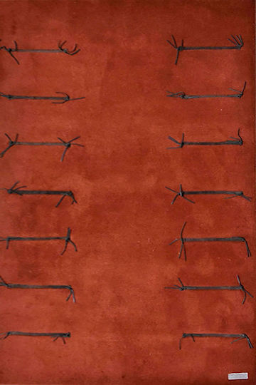 Handgefertigter Caruzo Terra Aslanis Home Wohnzimmer Teppich 160x230cm Handgefertigter Caruzo Terra Aslanis Home Wohnzimmer Teppich 160x230cm